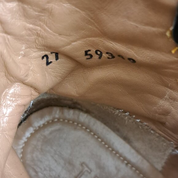 Women Tecovas Boots Leather Black Size 7.5 B \